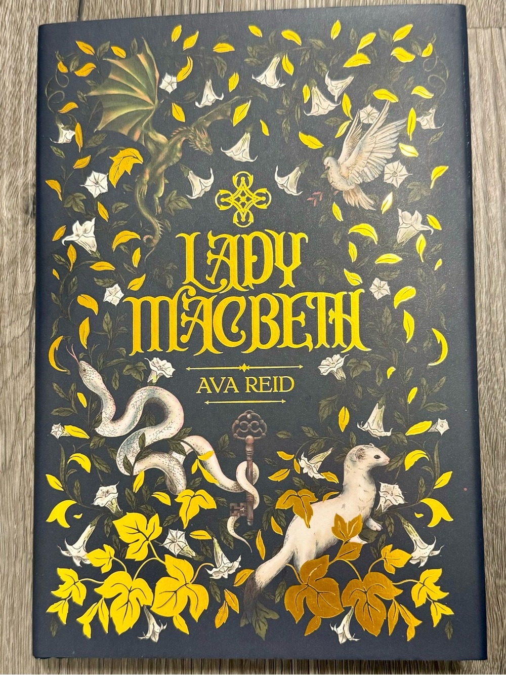 Owlcrate edition of Lady Macbeth by Ava Reid